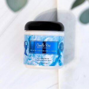 Camille Rose Black Castor Oil & Chebe Buttercream Restore Moisture 8 oz New